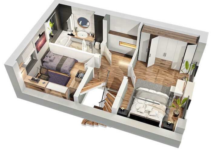 Floor plan B